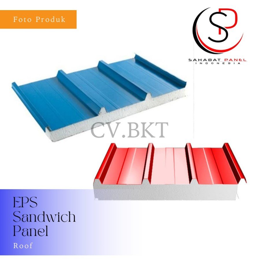 sandwich panel roof EPS